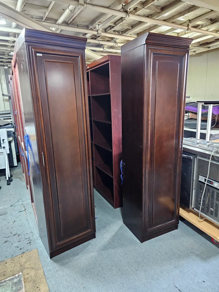 앤틱 스타일 갈색 옷장 수납장 중고 개당가격입니다