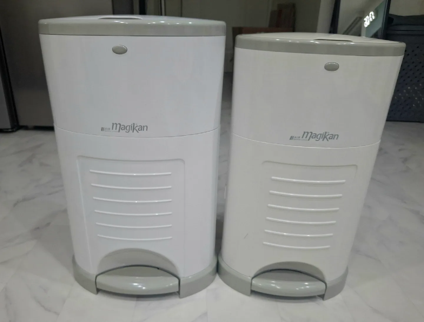 매직캔 냄새차단 휴지통 2개