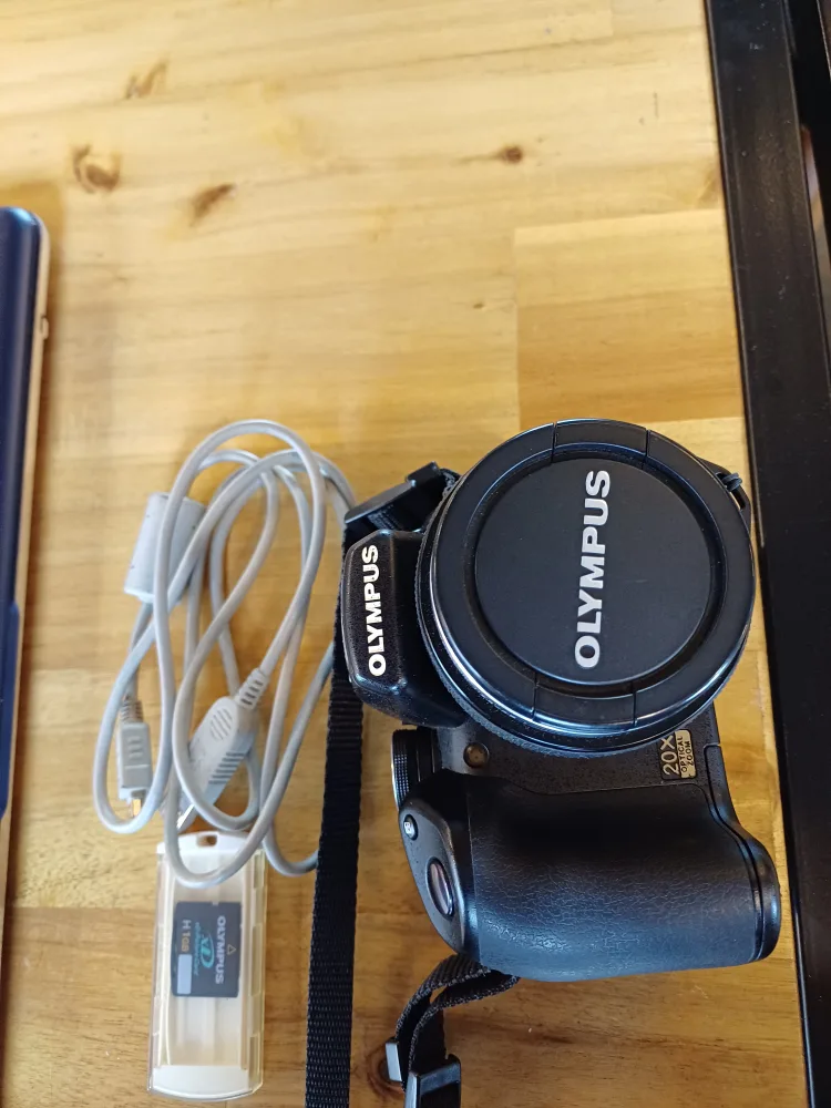 올림푸스 sp 570 uz 디지털카메라 XD카드, 작례 포함