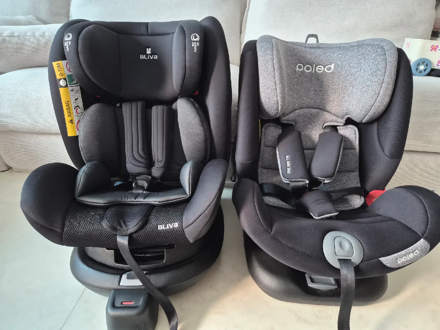 폴레드 올에이지 360 회전형 카시트