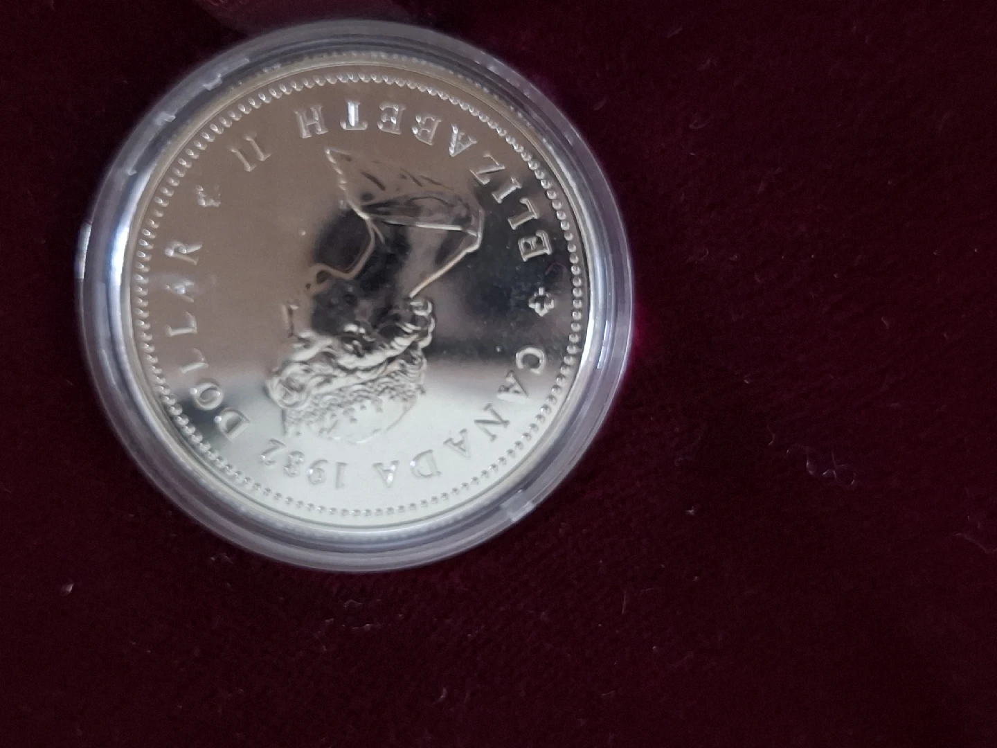 1982년 캐나다 1달러 은화