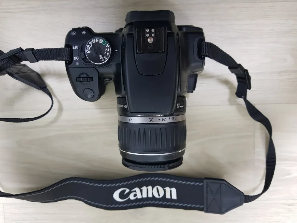 캐논 EOS 400D DSLR 카메라 + 렌즈