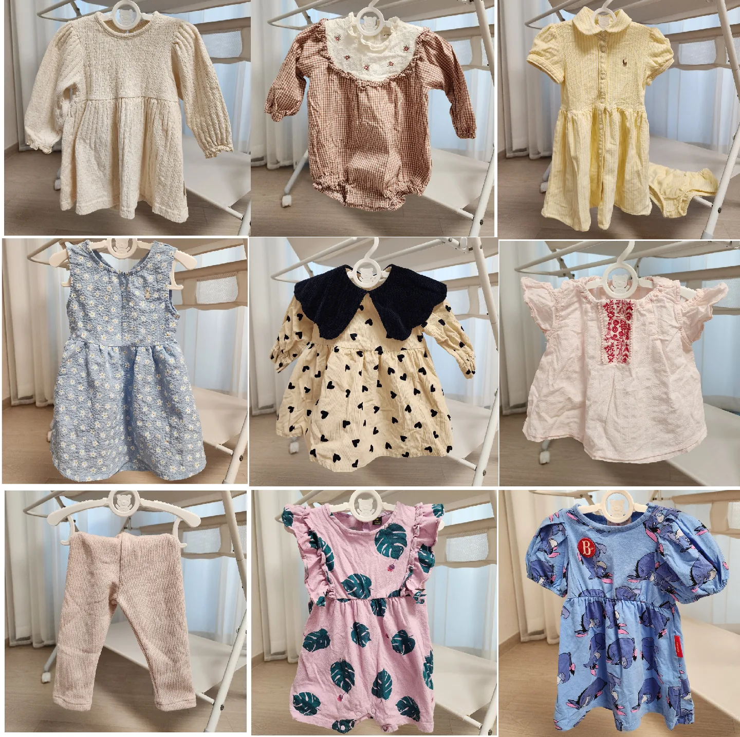 여자아이 의류 10벌 (일괄)