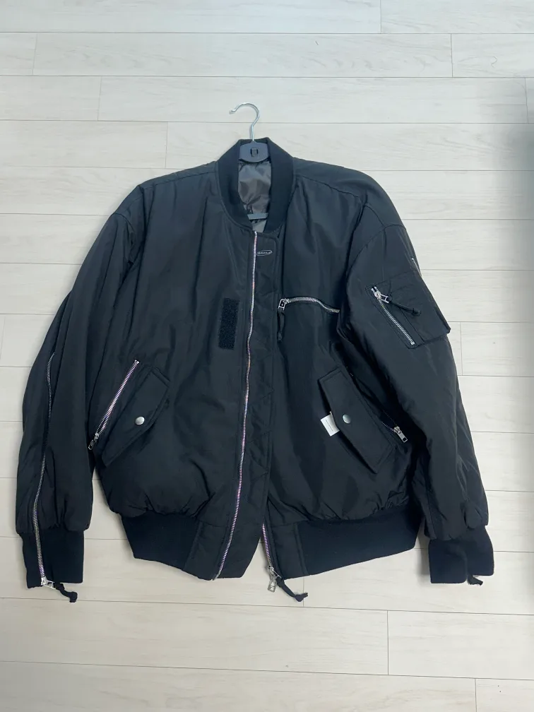 그레일즈 멀티지퍼 봄버자켓 리버시블 가능 2사이즈