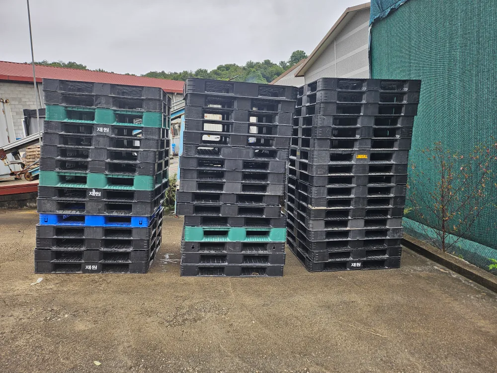 중고 플라스틱 팔레트~ 1100*1100