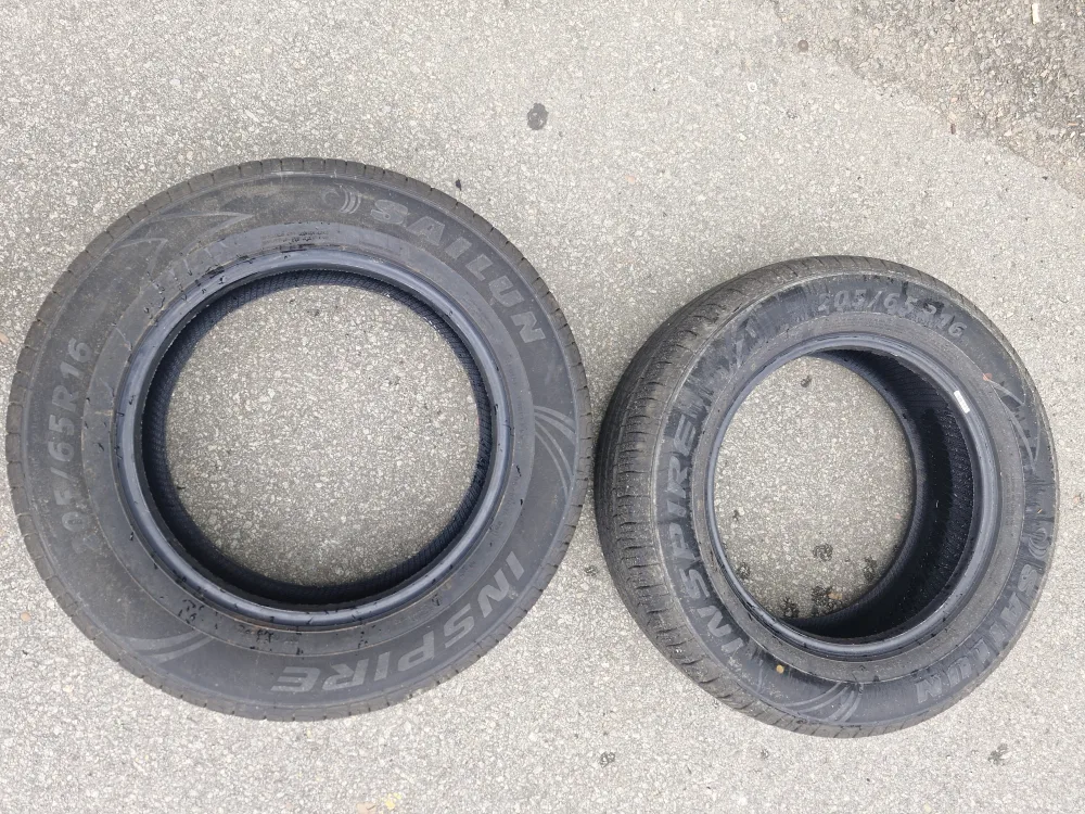 Sailun Inspire 205/65R16 중고 타이어 2개