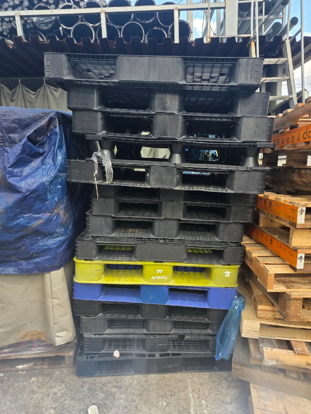 검정색플라스틱중고파레트팝니다