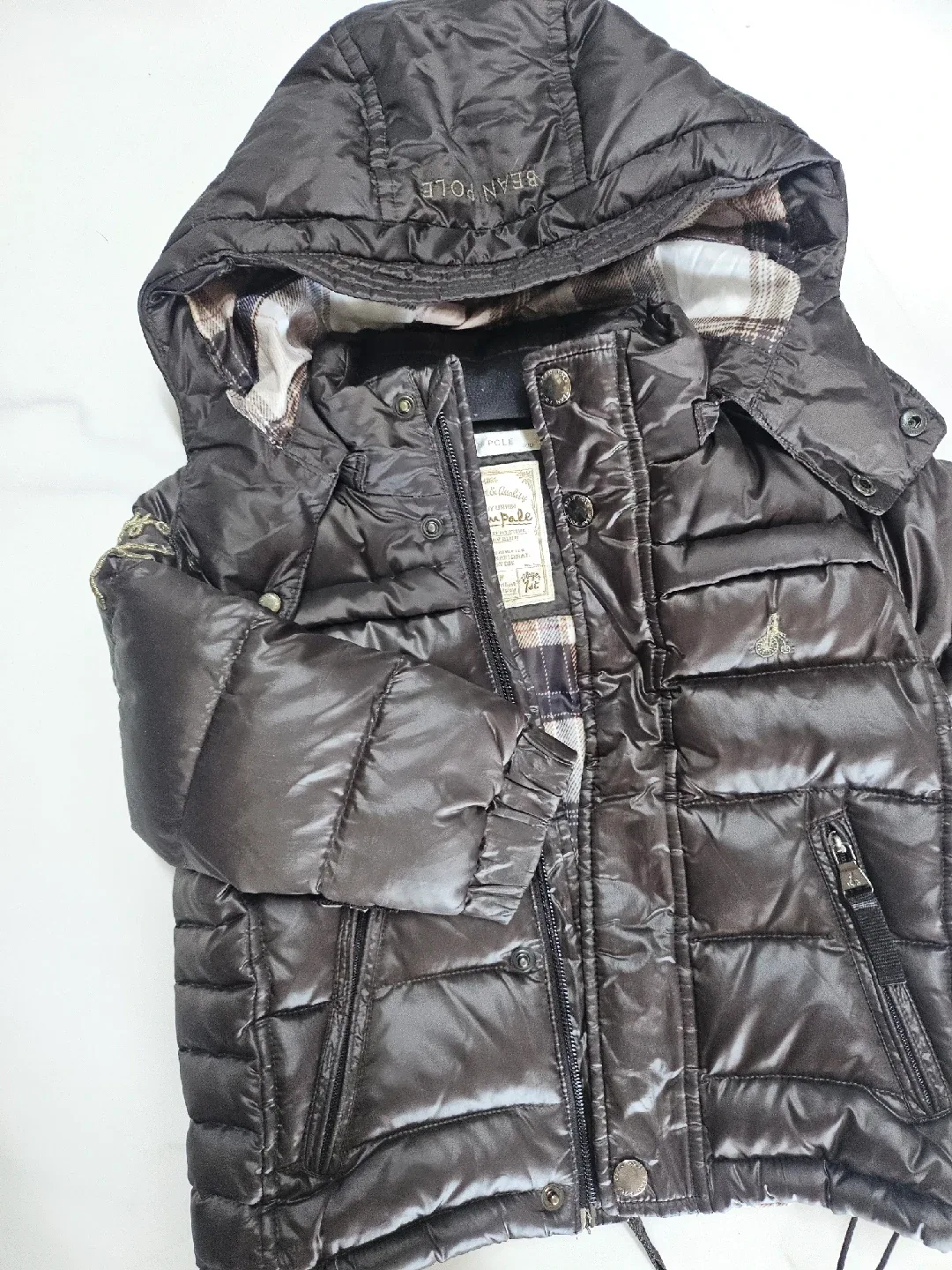 빈폴 키즈 브라운 패딩100사이즈