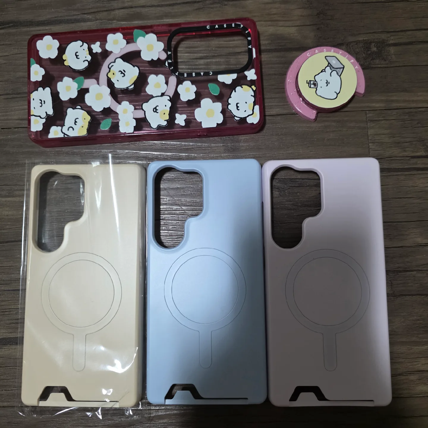 갤럭시 S25 울트라 맥세이프 케이스티파이 케이스 및 그립톡