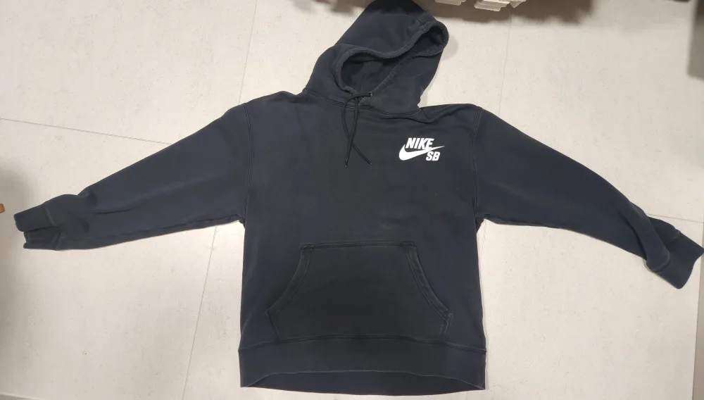 나이키 SB 검정 후드티