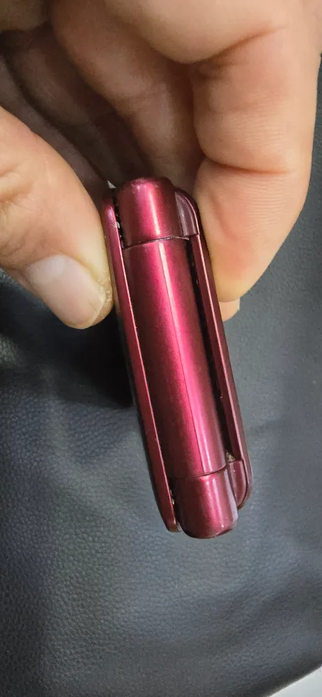 삼성 폴더폰 SM-G160 와인레드 중고폰 팝니다.