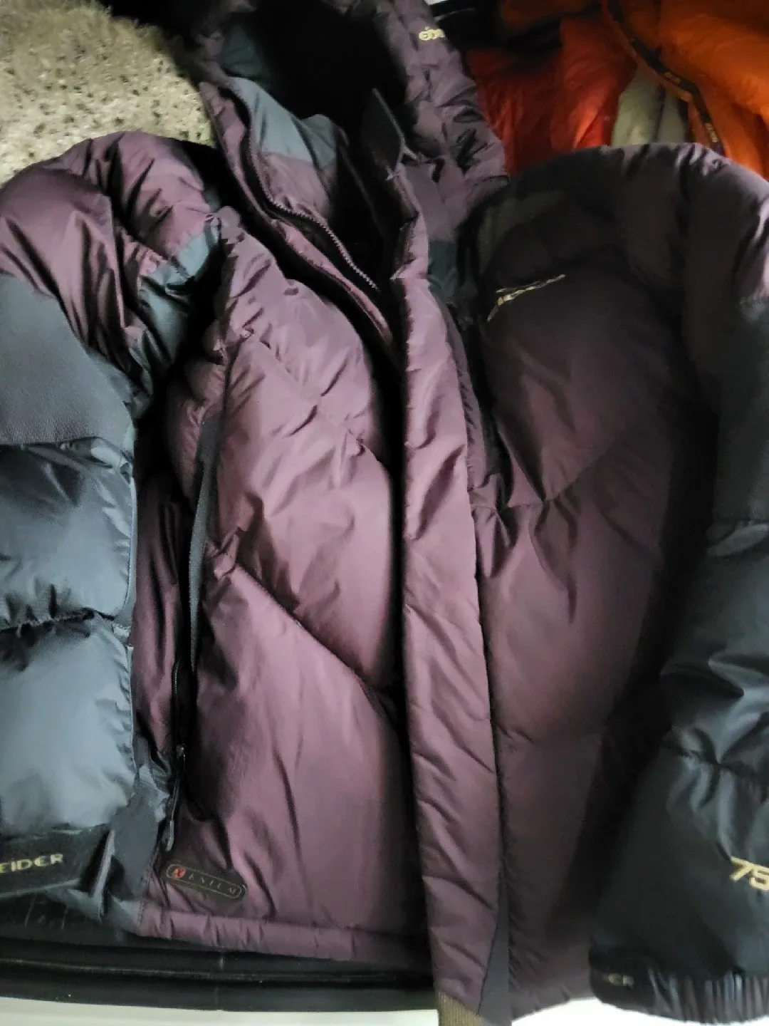 아이더 제니엄 750필파워 다운 패딩 XXL