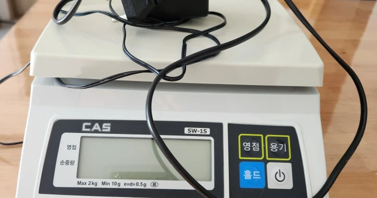 Module Cas 1s CAS SW-1S 전자저울 2kg | 생활가전 | 당근 중고거래