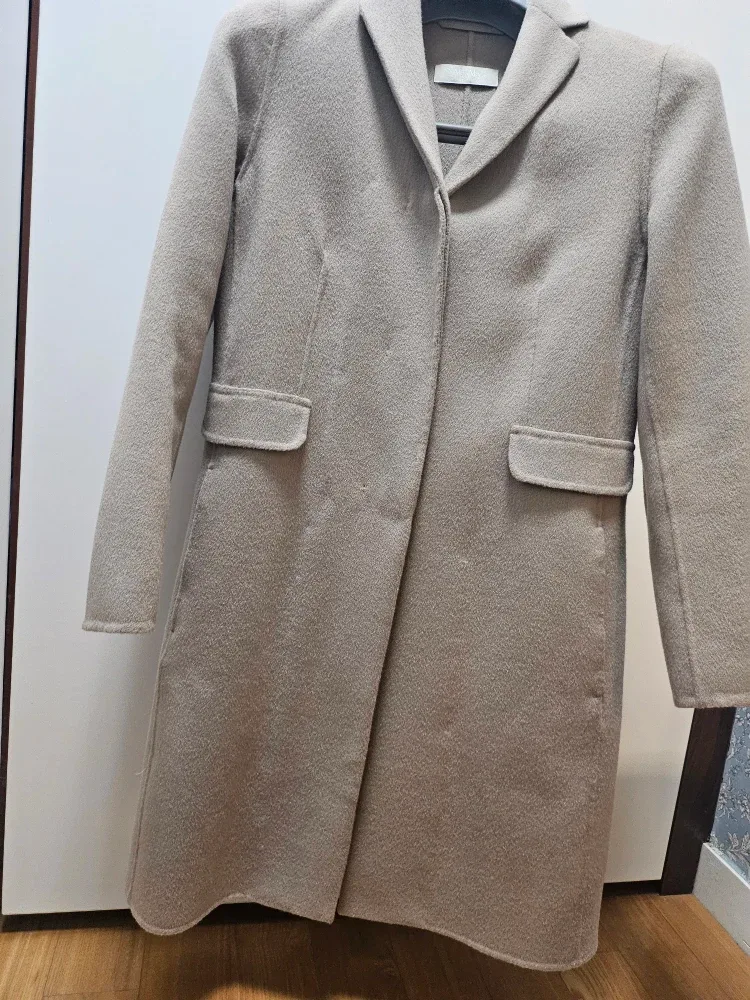 S Max Mara 베이지 코트 160/84A