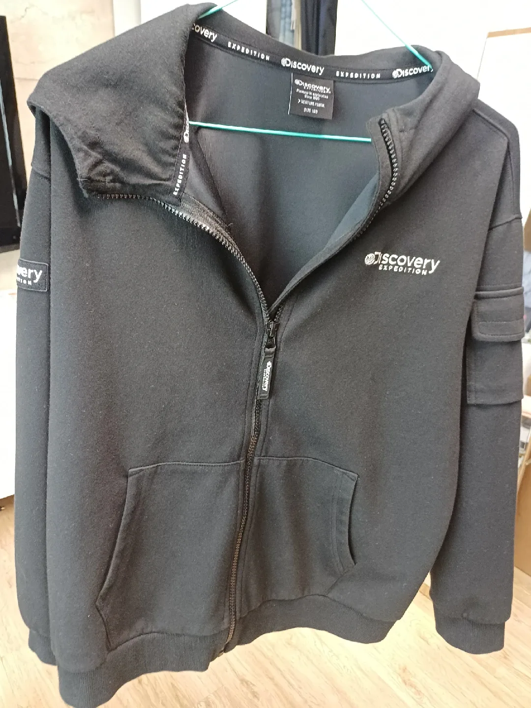 디스커버리키즈 후드집업 160 더영스터집업150