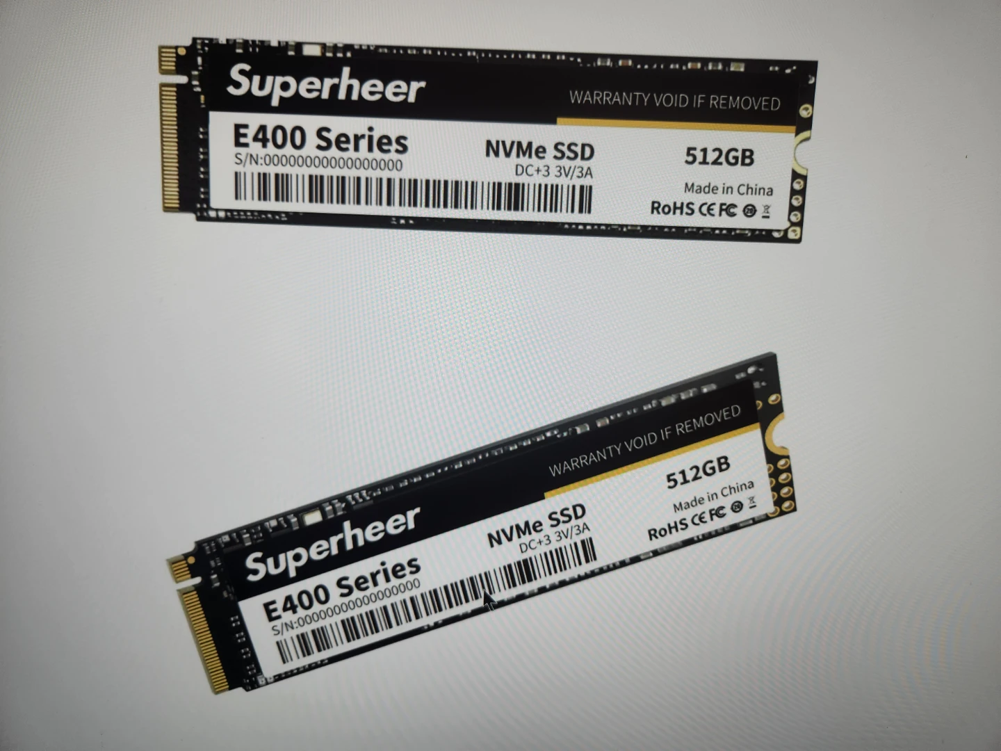 Superheer E400 NVMe SSD 512GB 새제품 | 디지털기기 | 당근 중고거래