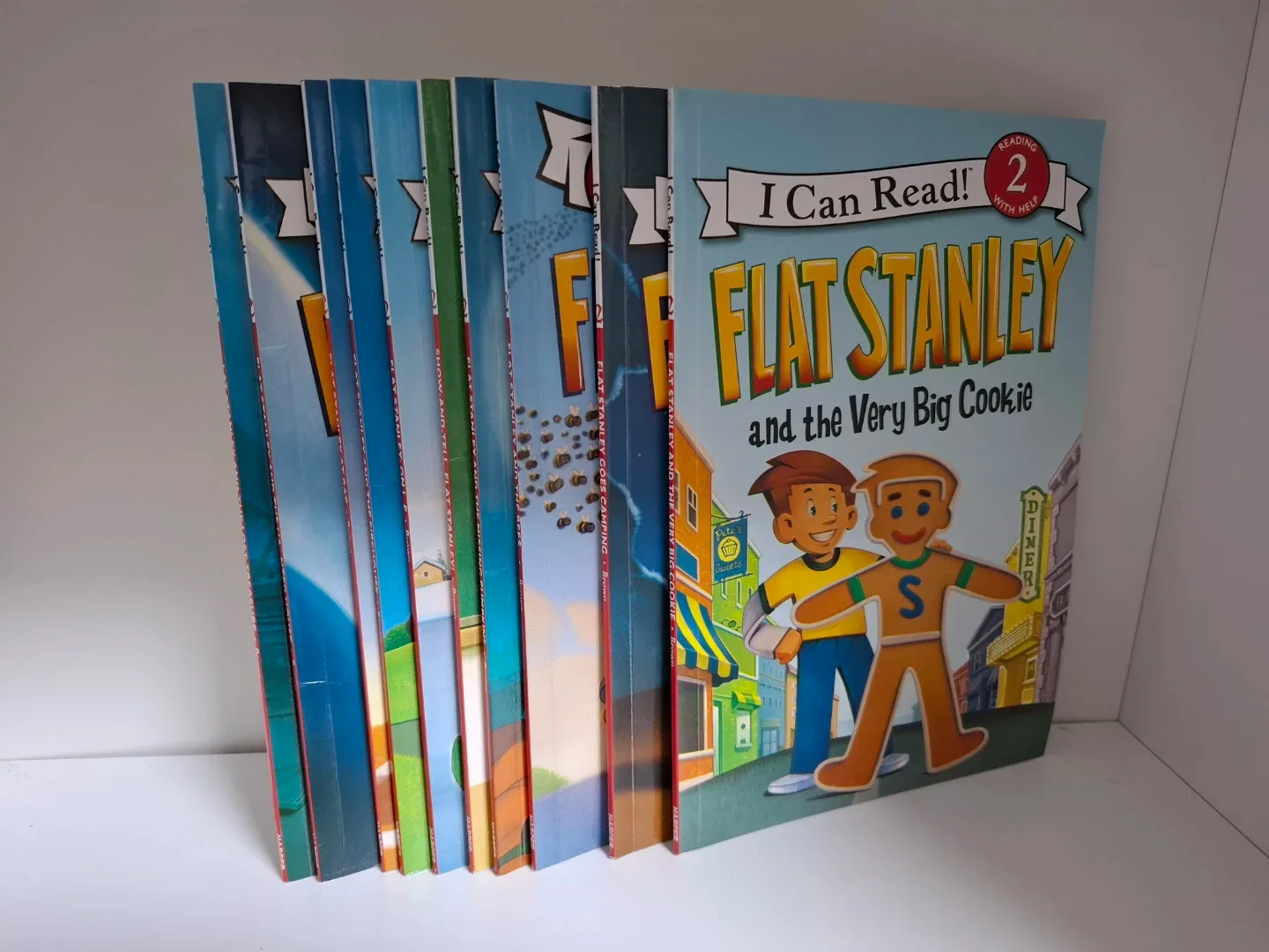 Flat stanley 플랫 스탠리 영어 원서 I Can Read! Level 2 리더스북 엄마표영어 (음원o)