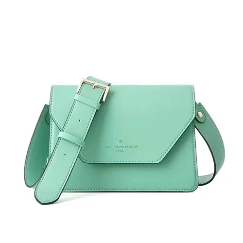 [ 여성 / 새상품 ] 무신사 스토어 돈키 클로버 민트 숄더백 ( 택배 무료 )