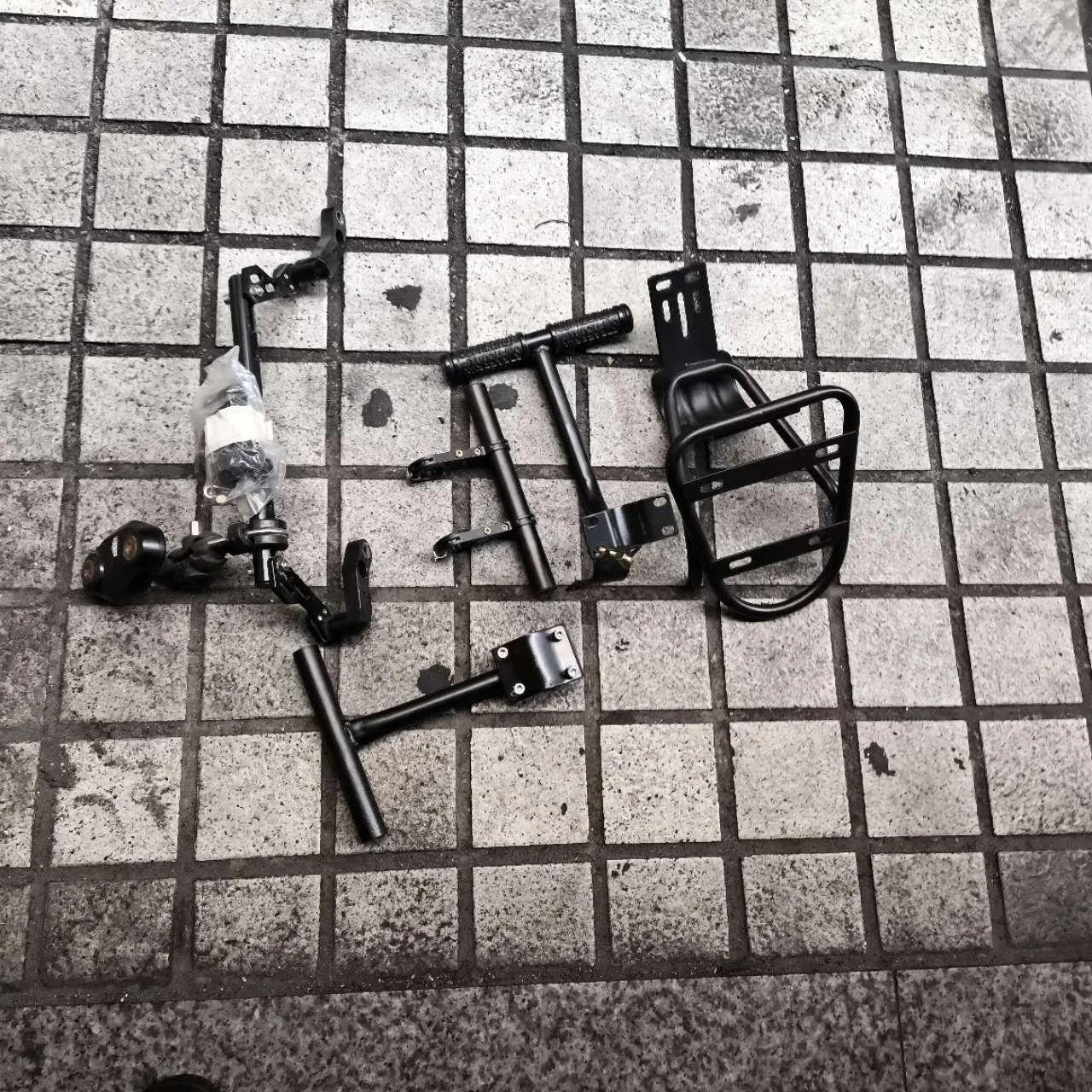 토픽 자전거 짐받이 및 거치대