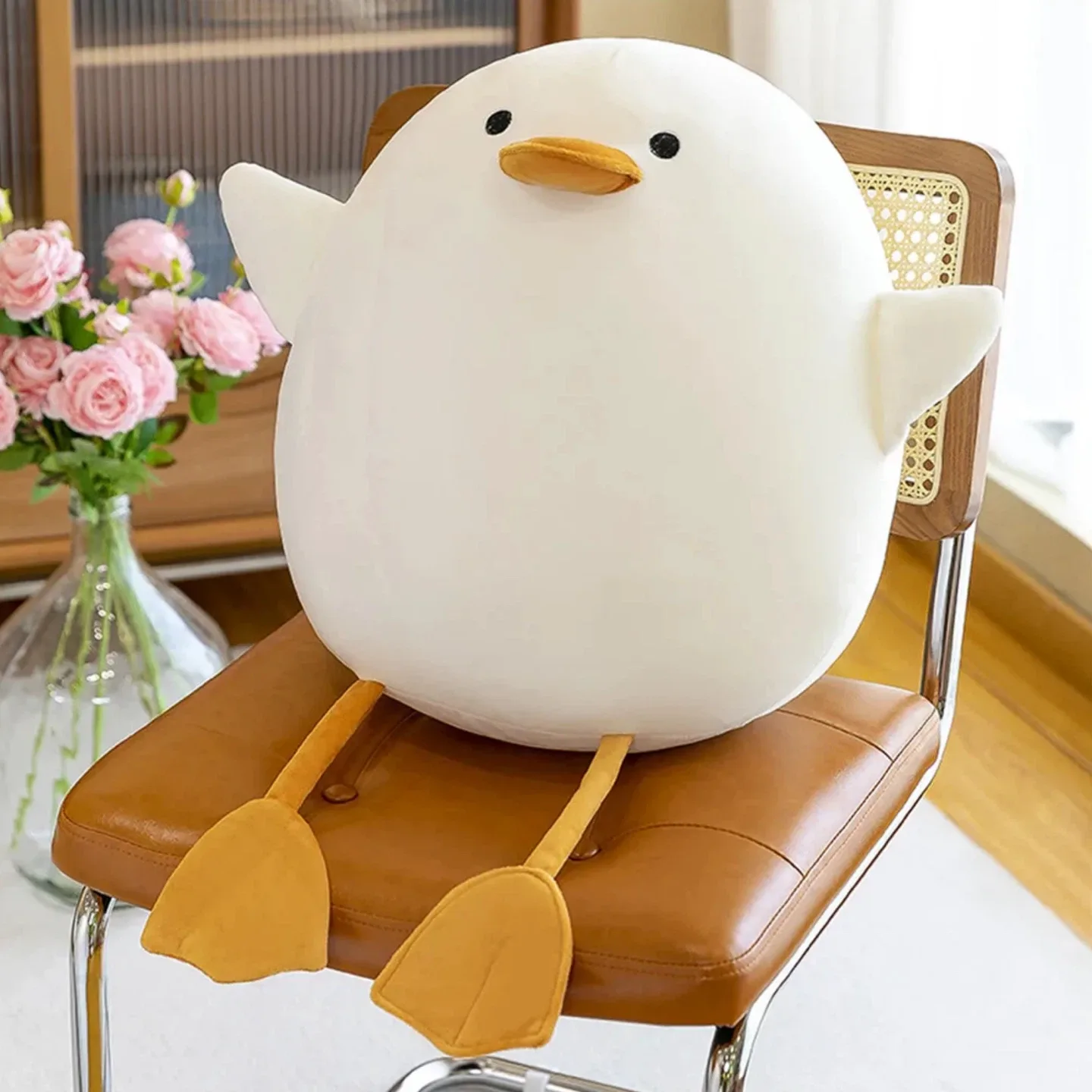 모찌 오리 인형