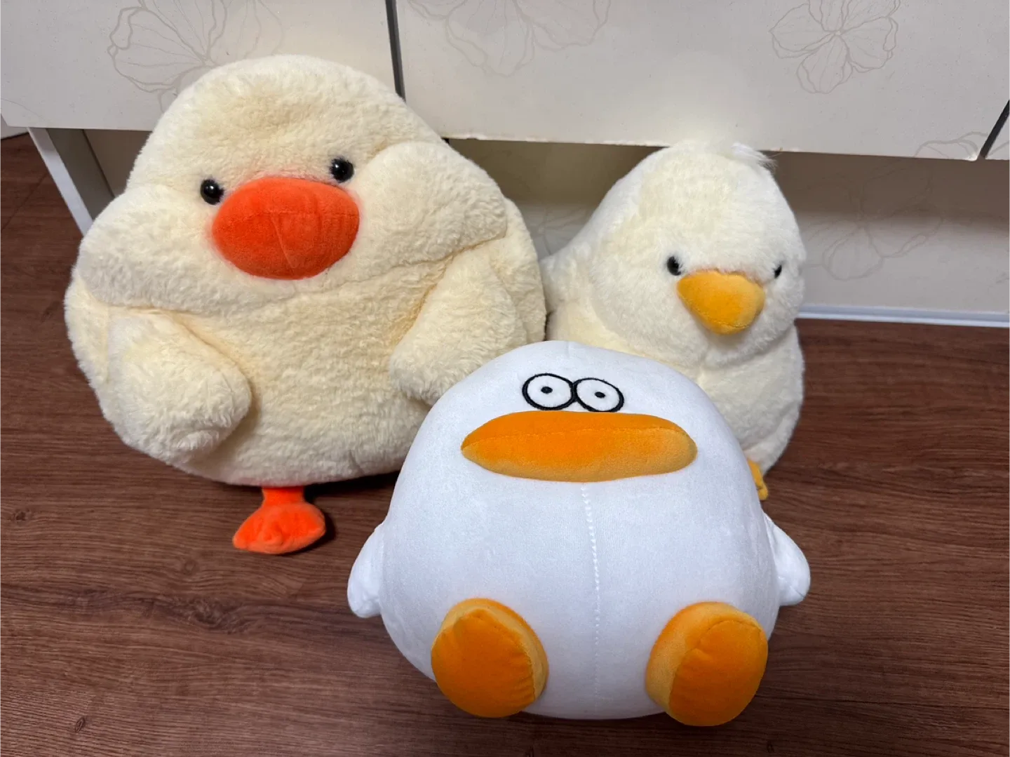 오리 인형 3개(오둥이포함)