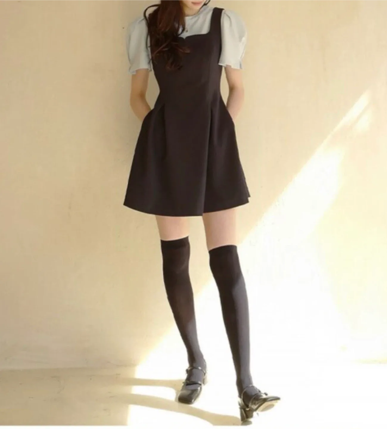 플로움 rose vine bustier dress mini