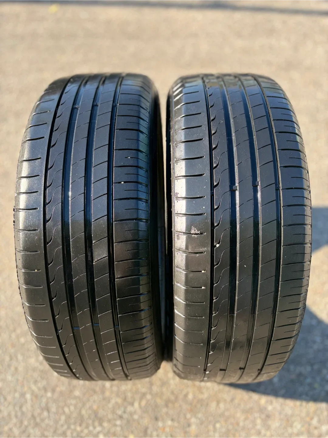 중고타이어 205 55 17 2짝 판매합니다