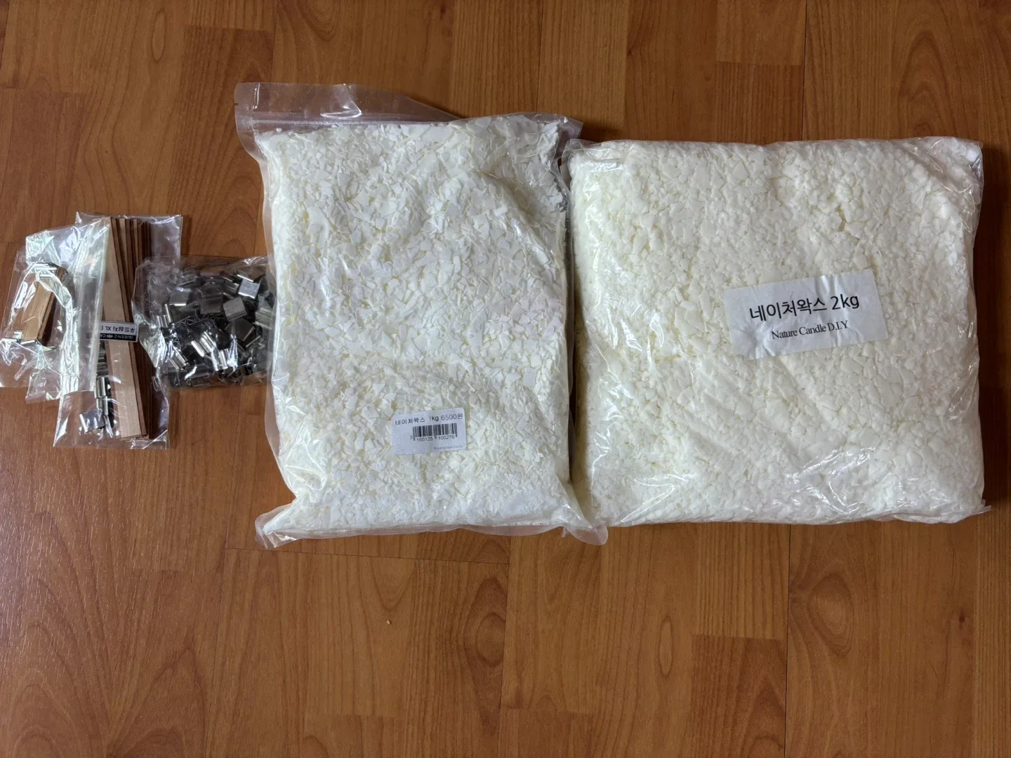 캔들웍스 네이쳐 소이왁스 2kg + 1kg