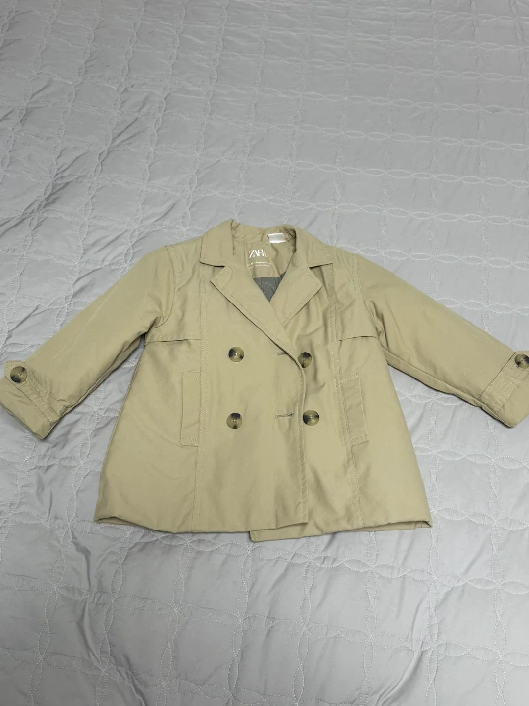 자라 키즈 트렌치 코트 12-18M