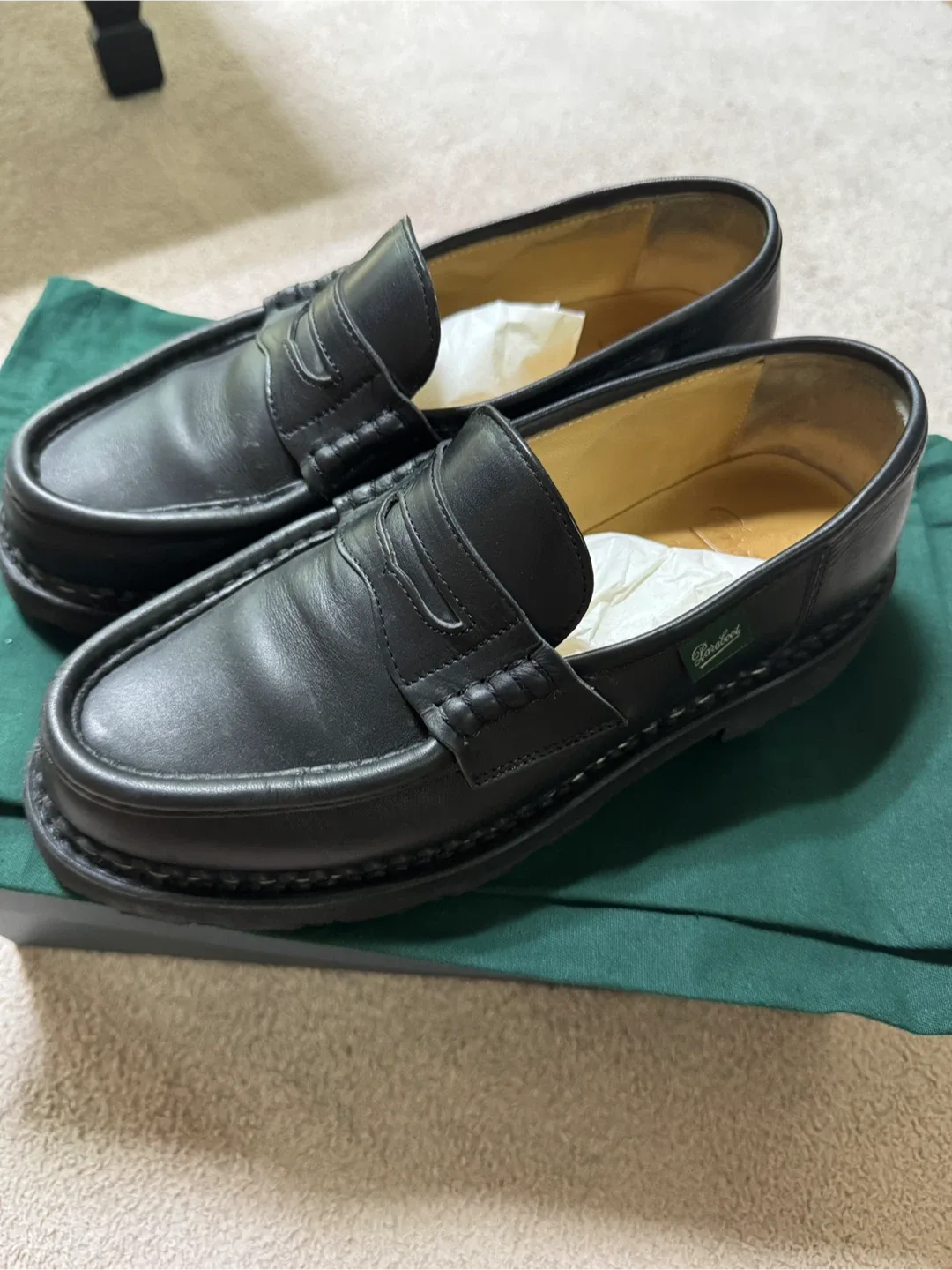 [중고]파라부트 레임스 블랙 6.5E SIZE