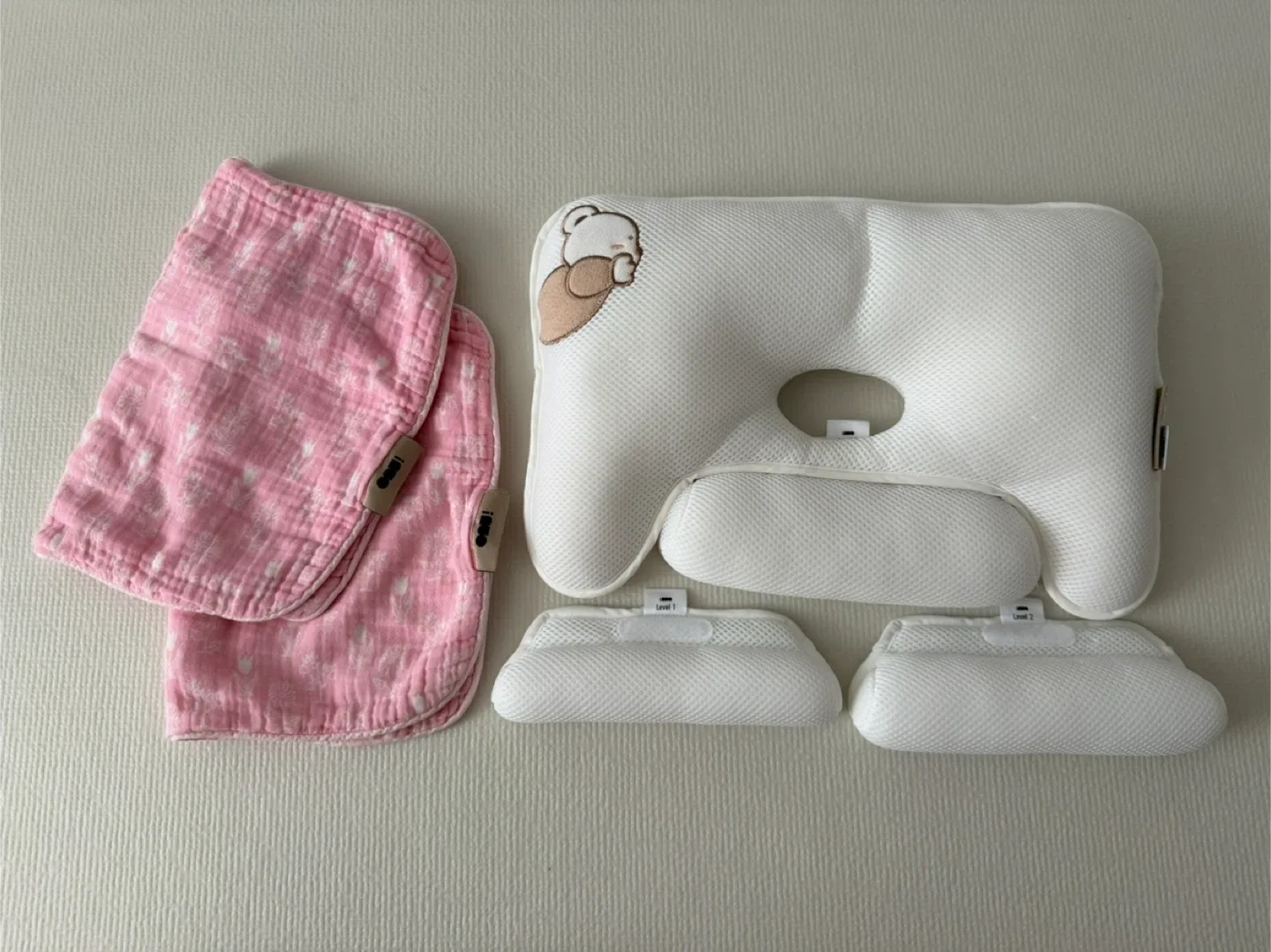 아이누오 아기키즈 두상배게