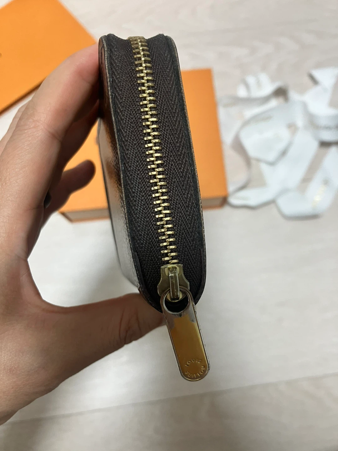 루이비통 카드지갑 모노그램 지퍼 코인 퍼스