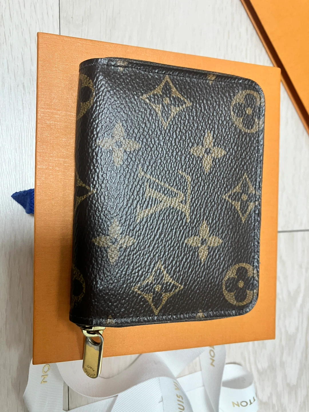루이비통 카드지갑 모노그램 지퍼 코인 퍼스
