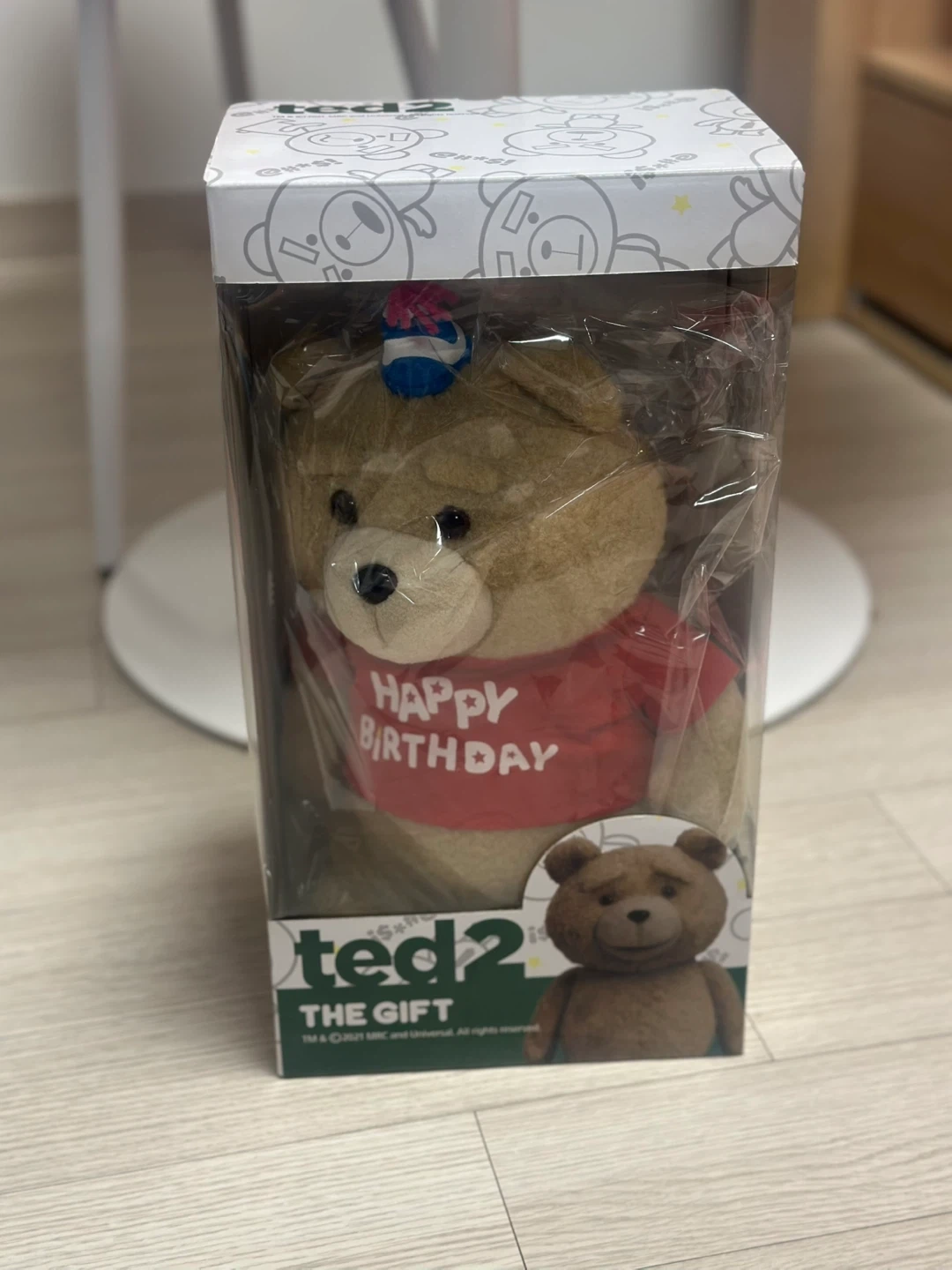 테드2 생일 곰인형 새상품