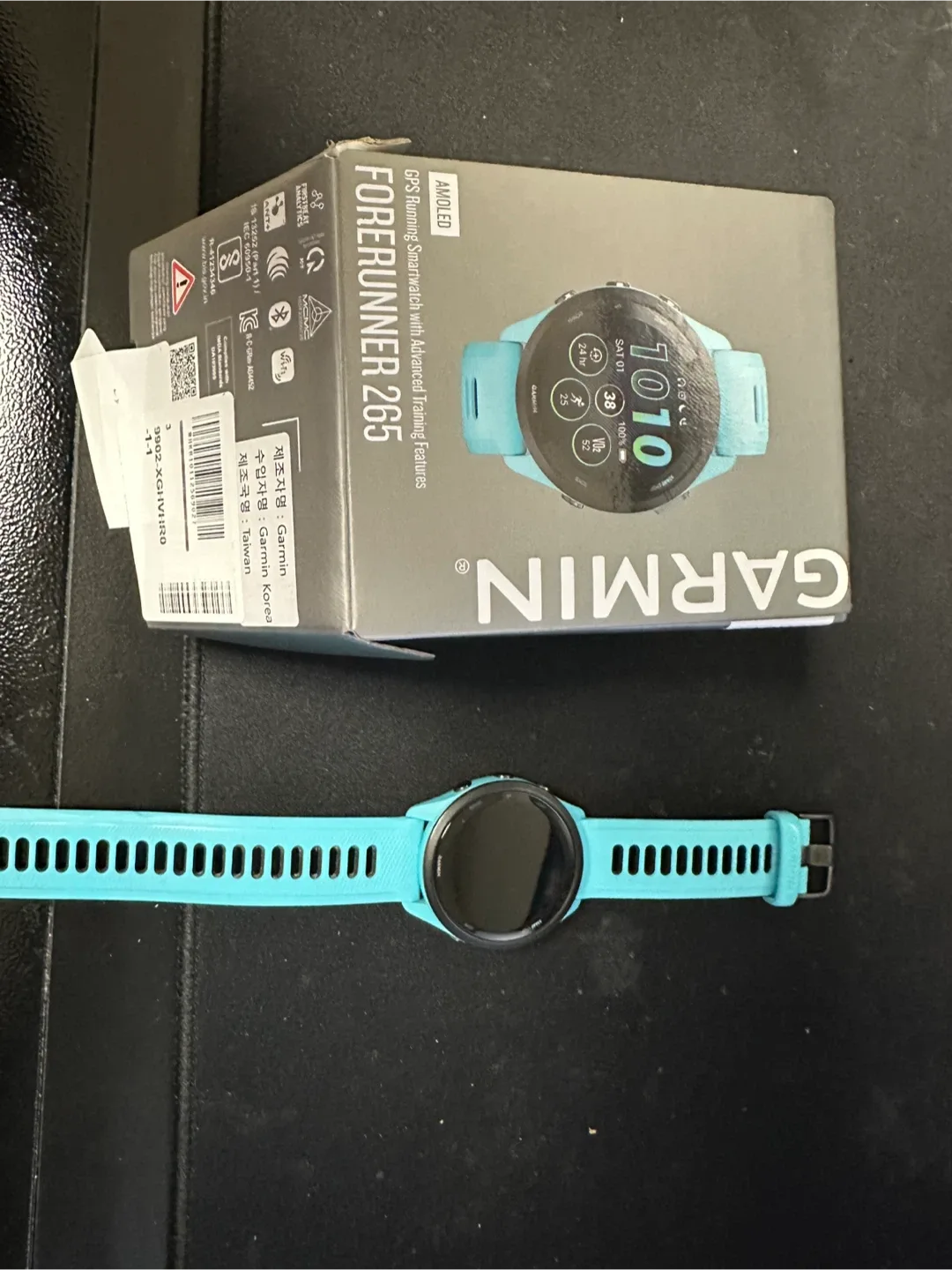 가민 포러너 265 아쿠아 중고제품 판매합니다