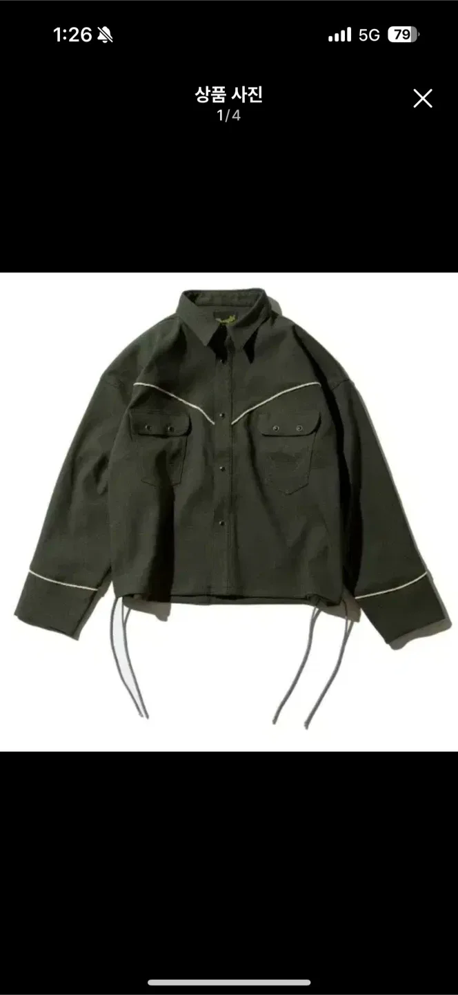 F/CE x Wrangler 셔츠 (L)