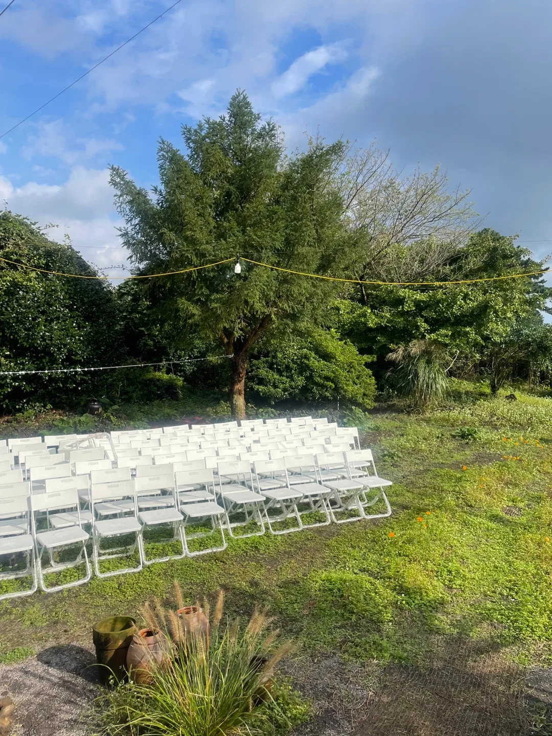 🪑 IKEA FEJAN 화이트 접이식 의자 128개 . 단 한 번 사용!