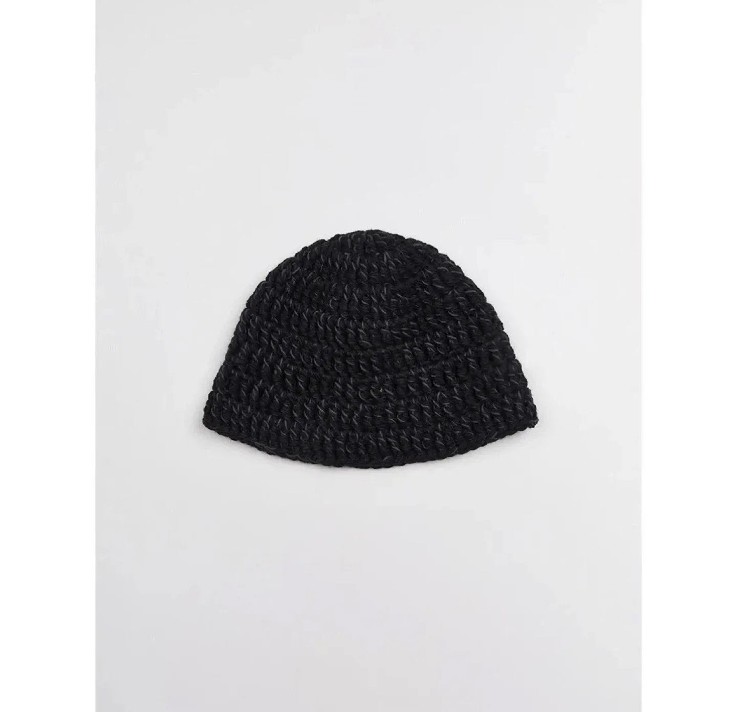 더 안내려요🔥낫띵에브리띵 믹스드 텍스처 버킷햇