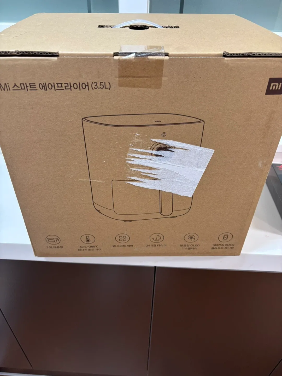 샤오미 스마트 에어프라이어 3.5L 미개봉
