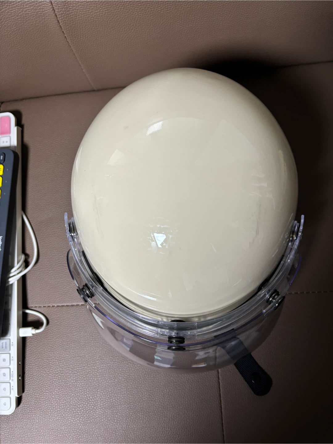 sol ao1 빈티지화이트 L사이즈 헬멧