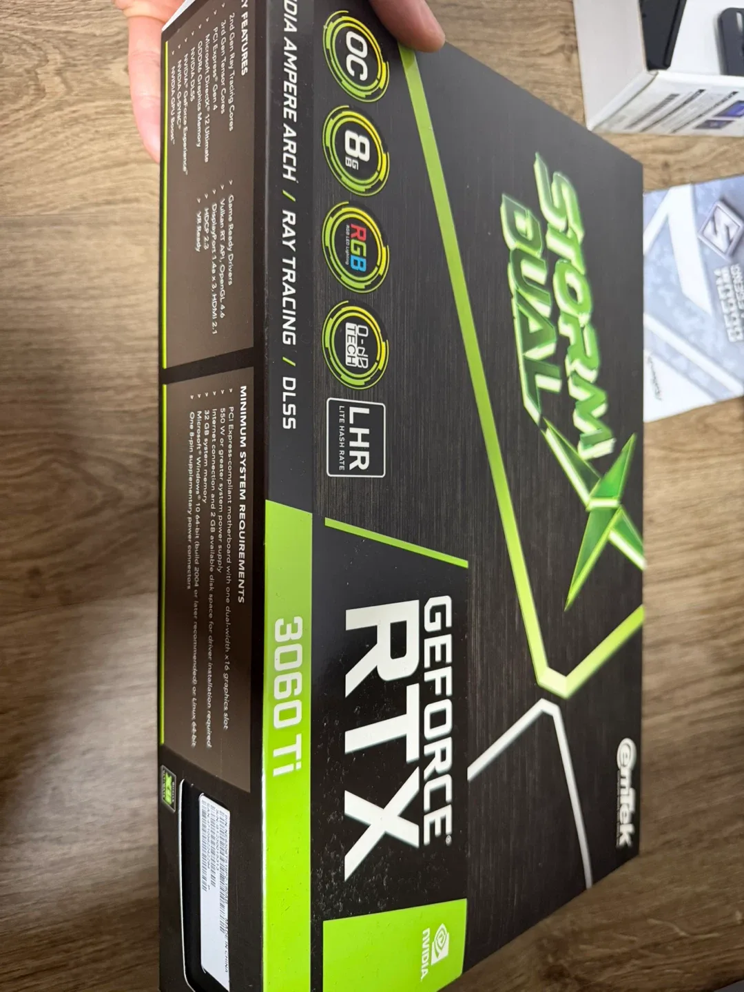 RTX 3060Ti Storm Dual OC