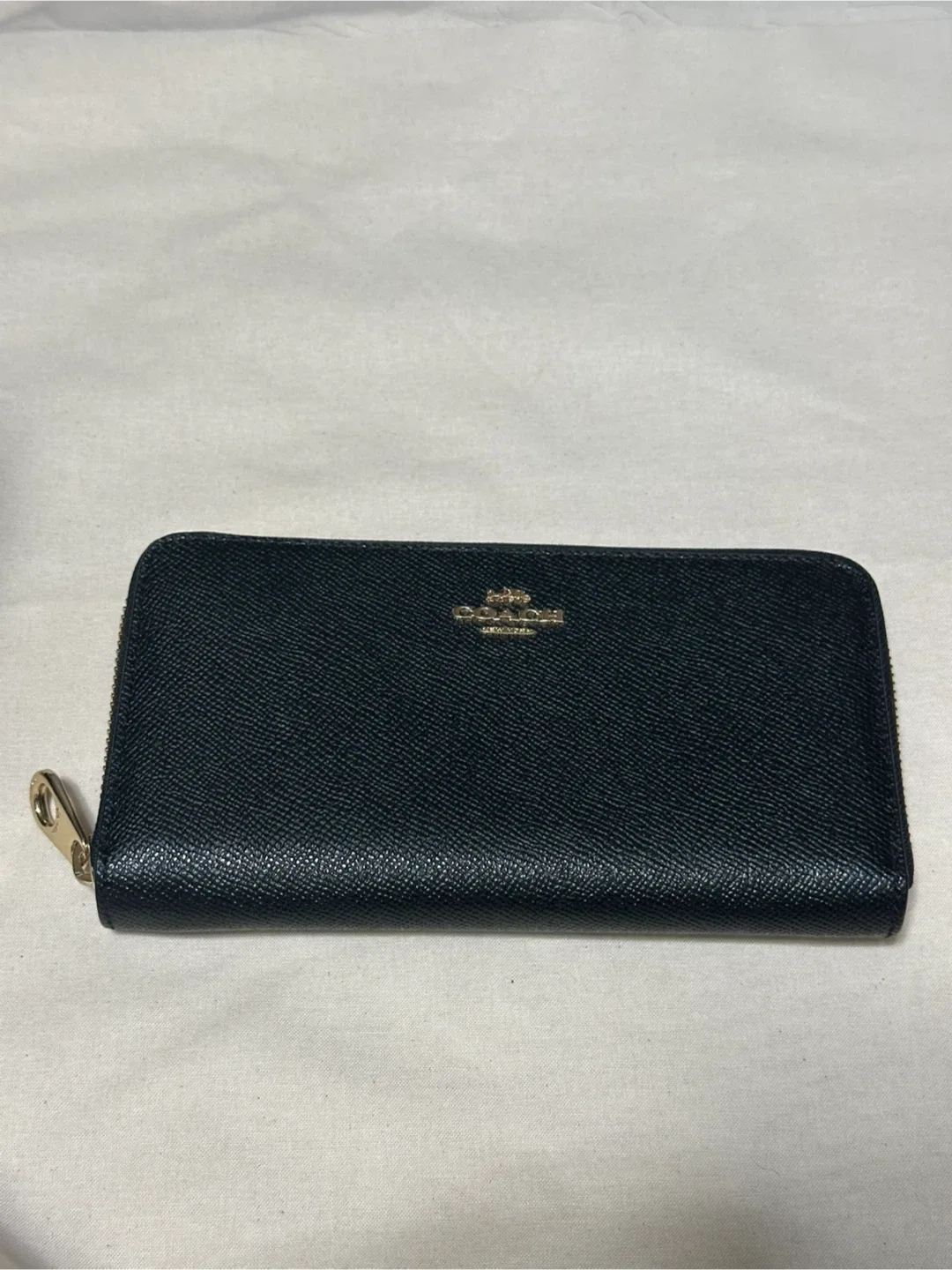 COACH 코치 블랙 여성 장지갑