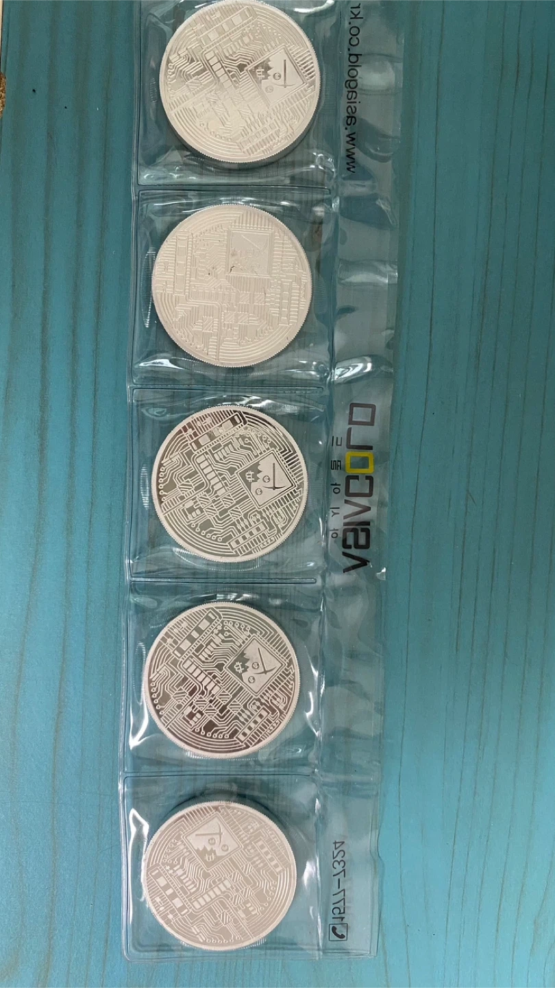 실버바 실버 비트코인 은화 5개 | 취미/게임/음반 | 당근 중고거래