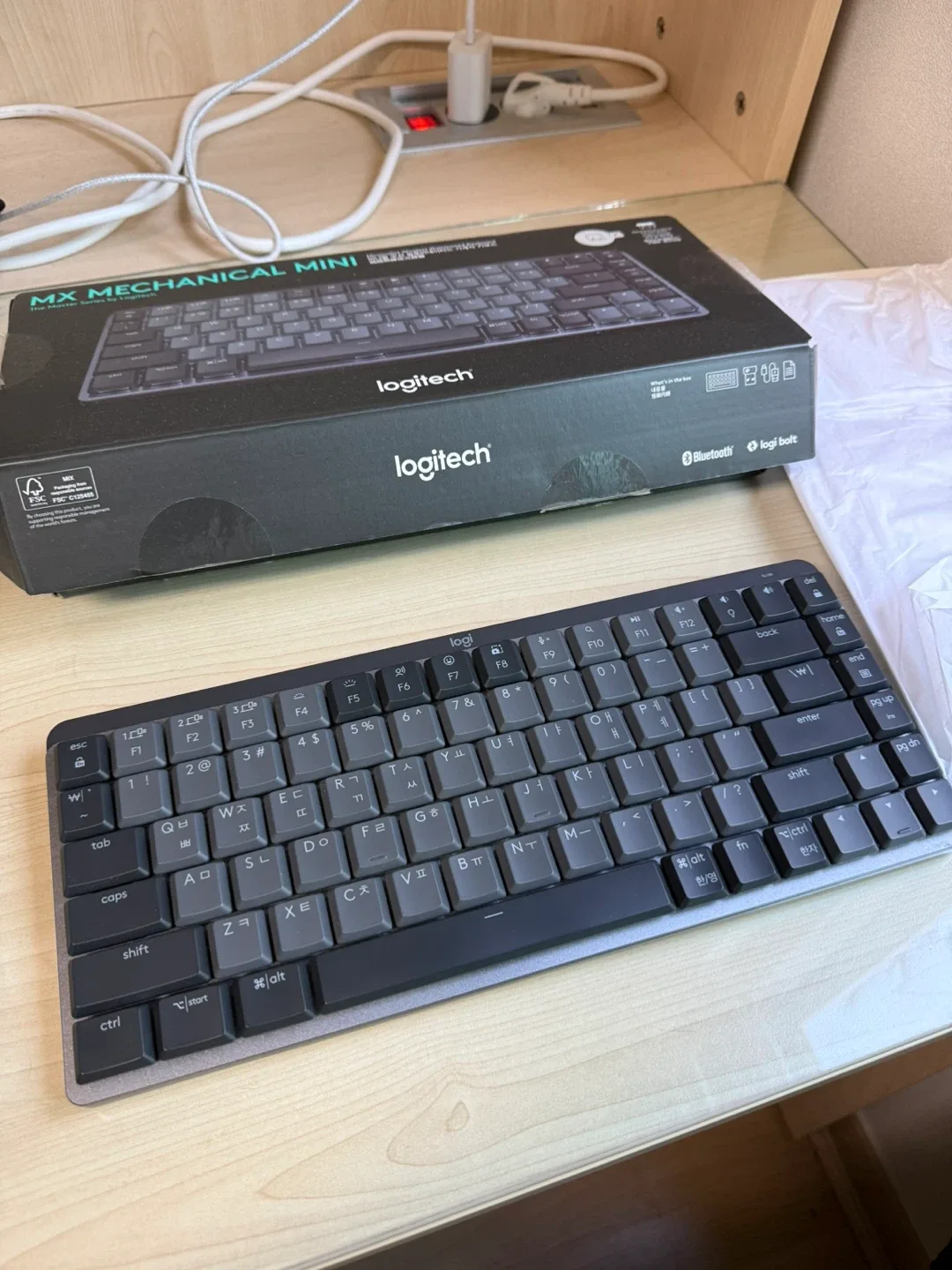 로지텍 Mx mechanical mini 키보드