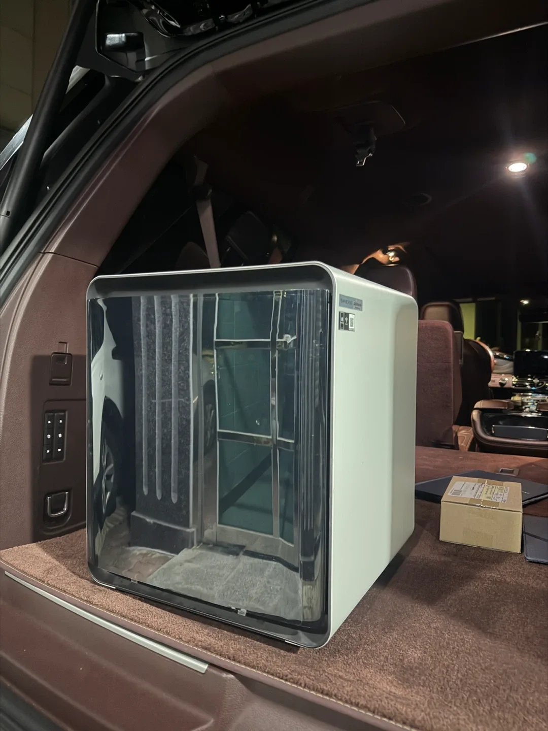 삼성 BESPOKE 큐브 냉장고 25L 투명 도어