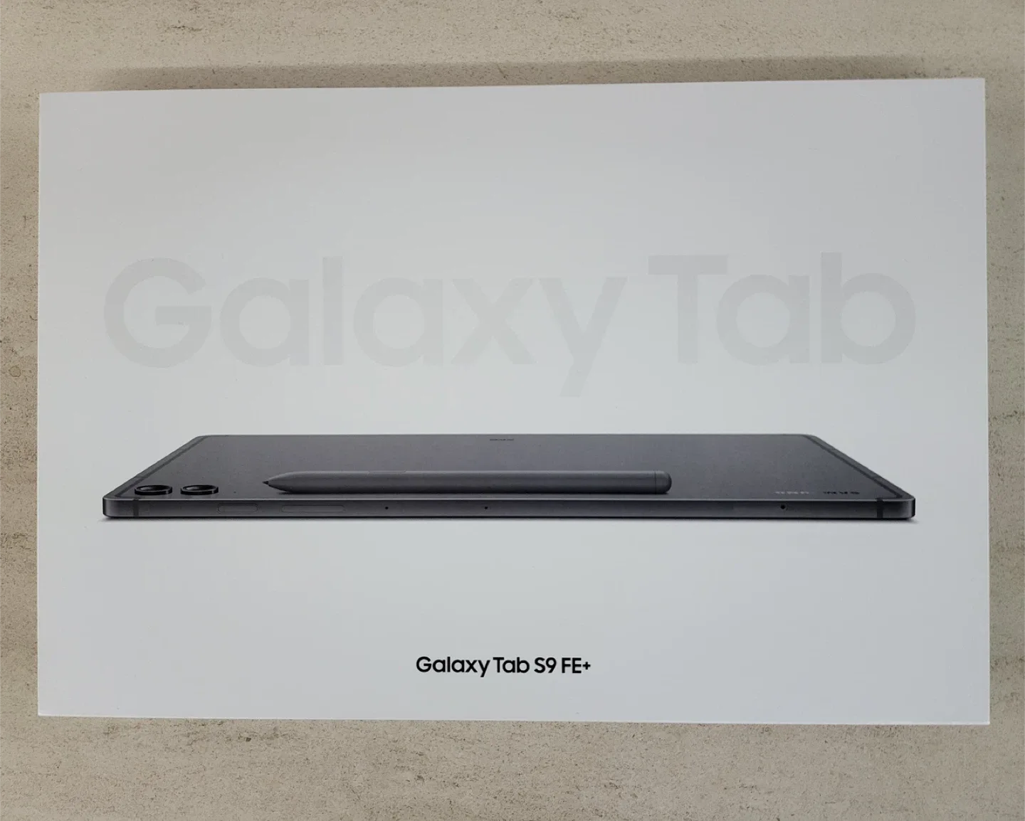 갤럭시탭S9 FE+ 12.4 WIFI 128GB 미개봉 새제품 팝니다