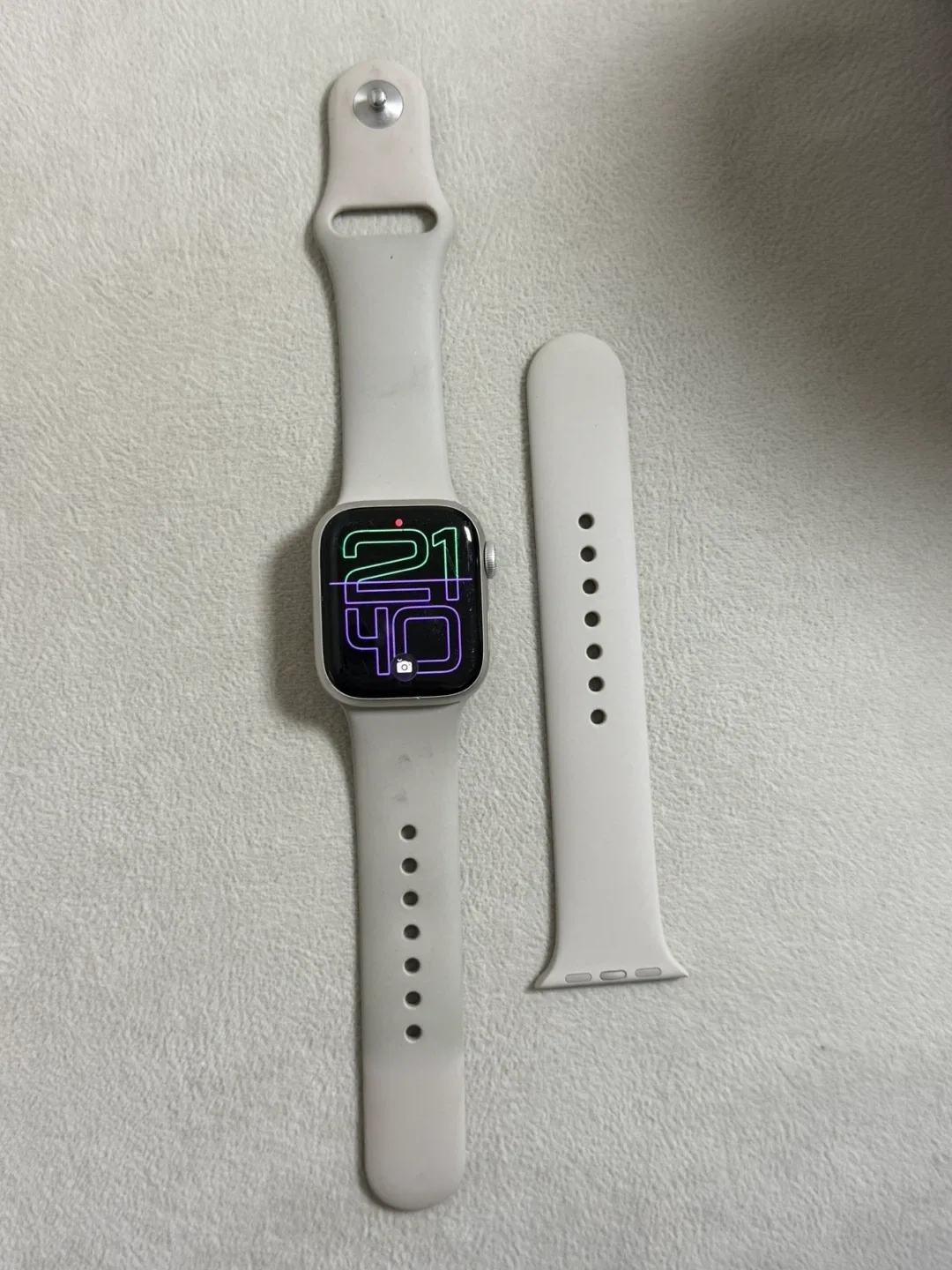 애플워치7 스타라이트 41mm GPS