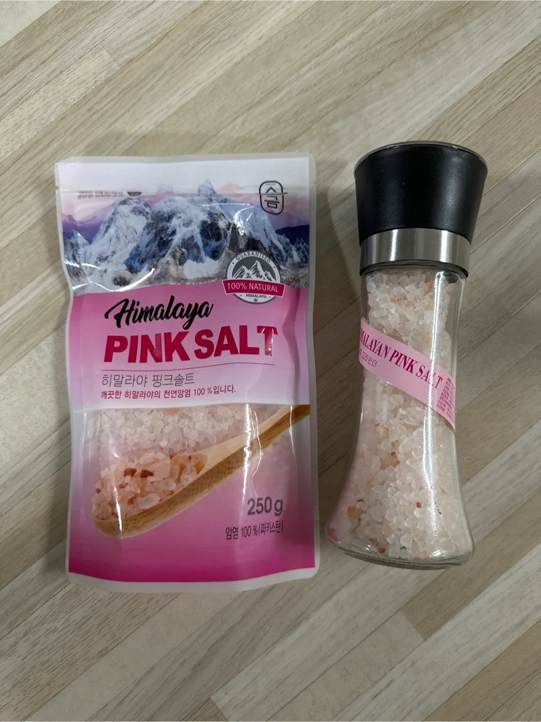 히말라야 핑크솔트 250g + 그라인더