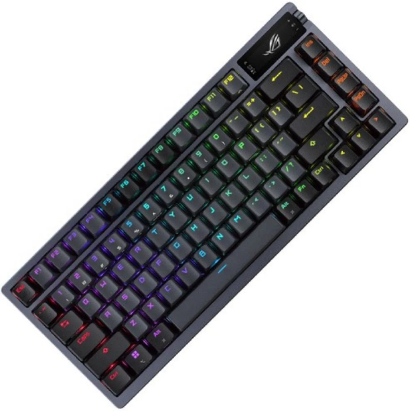 ASUS ROG AZOTH 유무선겸용 텐키리스 키보드 영문 건메탈 갈축 M701 새재품 미개봉- 영문각인