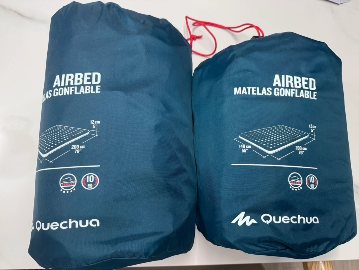 데카트론 에어매트 200*140 2개 세트